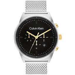 Zegarek CALVIN KLEIN 25200296. Kwarcowy, Kolor czarny. Mężczyzna.