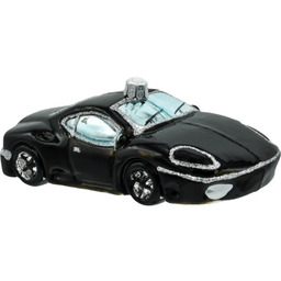 Pakamera Bombka choinkowa: Samochód sportowy: czarny