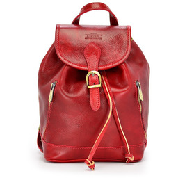 Plecak skórzany tmc_422m czerwony
