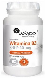 Aliness Witamina B2 R-5-P 40 mg, 100 tabl.