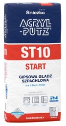 ŚNIEŻKA Acryl-Putz ST10 Start Gipsowa gładź szpachlowa 20