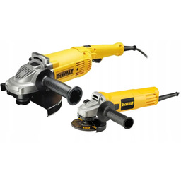Zestaw 2 szlifierek kątowych DWE490 DWE4117 2000W 230mm
