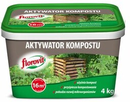 Aktywator kompostu wiadro 4 kg Florovit