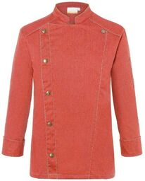 KARLOWSKY Bluza męska kucharska Jeans-Style niebieski vintage JM