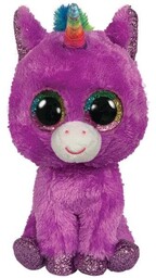 TY BEANIE BOOS ROSETTE - purpurowy Jednorożec 36464