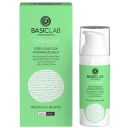 BASICLAB Complementis Lekka emulsja normalizująca Redukcja i Balans,