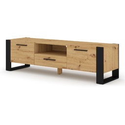 Szafka Rtv komoda Nuka 160 cm dąb artisan