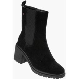 Botki Damskie Czarne Skórzane Filippo DBT4183/22 BK Czarny
