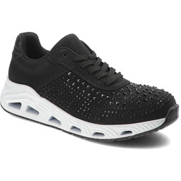 Czarne Sneakersy Rieker Stylowe Obuwie Damskie