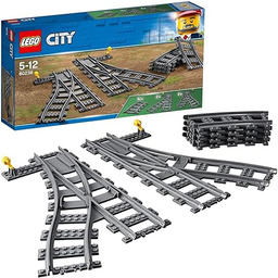 LEGO 60238 City Zwrotnice, Zestaw Kolejowy dla Dzieci,
