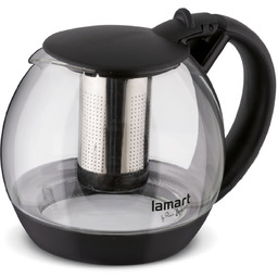 Dzbanek z zaparzaczem Lamart Bulb 2l - Czarny