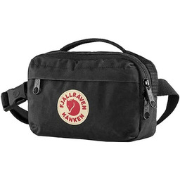 Fjallräven Kanken saszetka biodrowa, czarna, 18 x 12