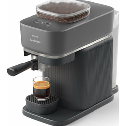 Ekspres ciśnieniowy kolbowy z młynkiem Philips Baristina czarny