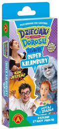 Dzieciaki kontra Dorośli. Super kalambury Travel - Alexander