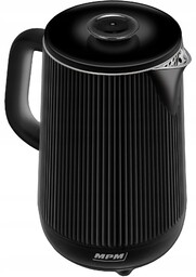 Czajnik bezprzewodowy elektryczny podwójne ścianki czarny MCZ-115/C Mpm