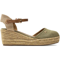 Espadryle Wrangler Bela Women Semi Wedge 20241055 Zielony