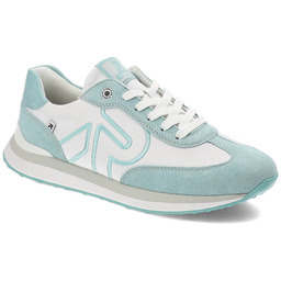 Niebieskie Sneakersy Rieker Modne Obuwie Damskie