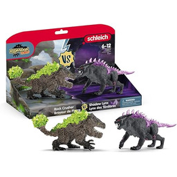 schleich ELDRADOR CREATURES Ryś z Cienia kontra Kamienna