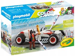 Playmobil Color Crayola Samochód wyścigowy Hot Rod Wyścigówka