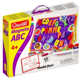 Quercetti, Magnetino, Literki, zestaw edukacyjny