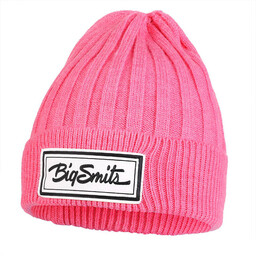 Moraj Ciepła Różowa Czapka Damska