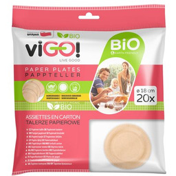 VIGO Talerz papierowy 7312022 18 cm (20 szt.)
