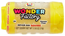 Wonder Factory Never Dry Dough Singles - Yellow