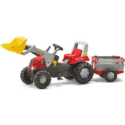 ROLLY TOYS Jeździk Junior Traktor 811397 Czerwony