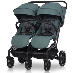 Bliźniaczy Wózek Dziecięcy Easygo Echo Sage Green