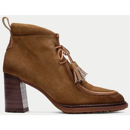 Wiązane botki na obcasie - HISPANITAS HI265065 CAMEL