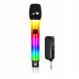 Musicmate MM-300S ColorVoice Bezprzewodowy Dynamiczny RGB Mikrofon