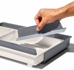 OXO-Organizer regulowany do szuflad L szaryGoodGri