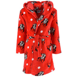 Czerwony szlafrok dla dziewczynki Disney - Minnie .