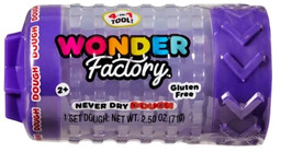 Wonder Factory Never Dry Dough Singles - Purple