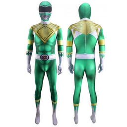 Strój Kostium Tommy Zielony Power Rangers 158/164