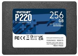 SSD Patriot P220 256GB SATA3 2,5"