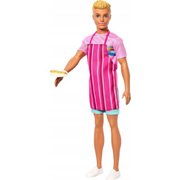 Tajemnice Barbie: Detektywi plażowi Ken Doll Noszący Wyjmowany