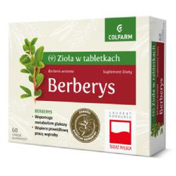 COLFARM Berberys, 60tabl. powl.