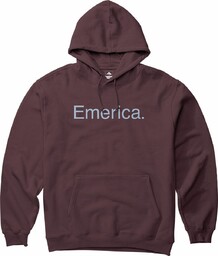 bluza męska EMERICA PURE LOGO HOODIE Burgundy