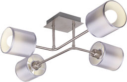 Candellux SAX 34-70685 plafon lampa sufitowa abażur 4x40W