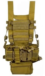 EXTRALINK Kamizelka taktyczna Airsoft ASG MIL-1122 Zielony