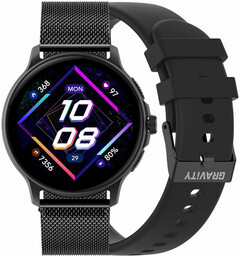 SMARTWATCH UNISEX GRAVITY GT12-1 - ROZMOWY BLUETOOTH, DODATKOWY