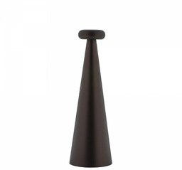 Alessi BEDIN Bezprzewodowa Lampa Stołowa LED / Brązowa