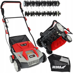 Aerator Wertykulator elektryczny Dedra do trawy 1800W 38cm