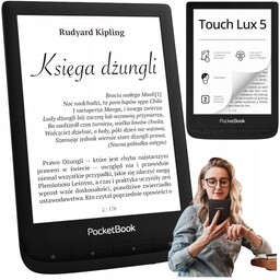 E-booki Czytnik PocketBook Touch Lux 628 8GB 6"