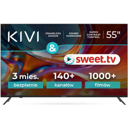 Telewizor Kivi 55U740NB 55" 4K Android Tv DVB-T2
