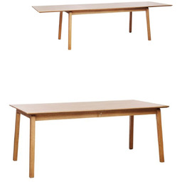 Rozkładany stół do jadalni Bari (47650200), naturalny dąb,