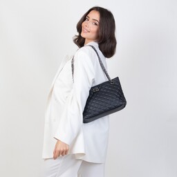 Alessio TOREBKA Damska PIKOWANA TORBA KLASYCZNA Shopper QUILTED
