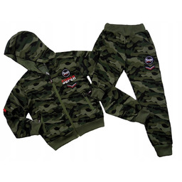 Moro dres Militarny 681B bluza spodnie 8Y red