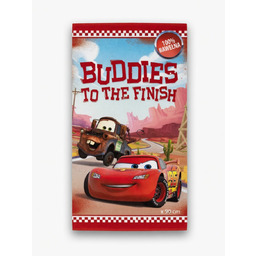 Ręcznik bawełniany do przedszkola Cars Disney MCQueen zlomek